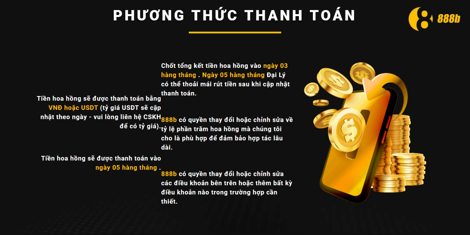 Phương thức thanh toán